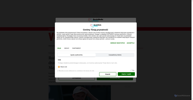 Security scan screenshot of https://viva.pl/ludzie/rodzinne-poswiecenia-i-zakulisowe-dramaty-tego-nie-wiesz-o-kamilu-majchrzaku/