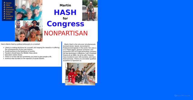 Security scan screenshot of https://martinhash.com