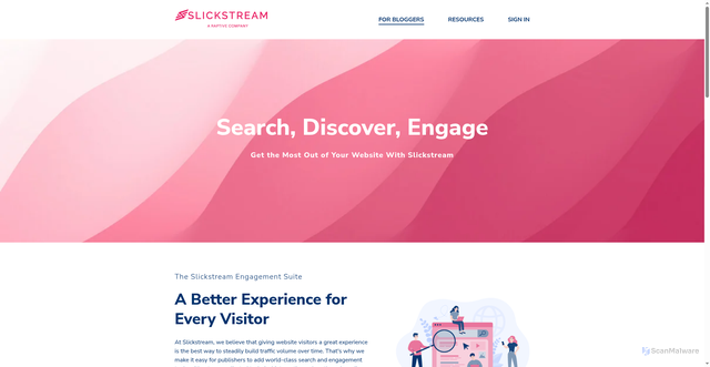 Security scan screenshot of https://c09b-wss.app.slickstream.com