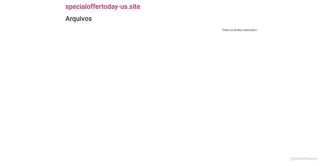 Security scan screenshot of https://specialoffertoday-us.site/