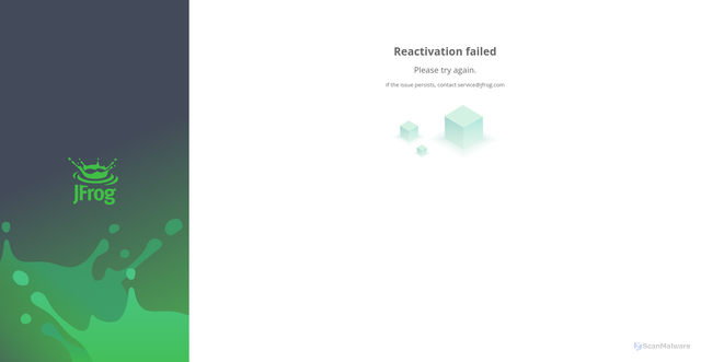 Security scan screenshot of https://jira-security-provider.jfrog.io