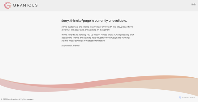 Security scan screenshot of http://orangeca.gov/