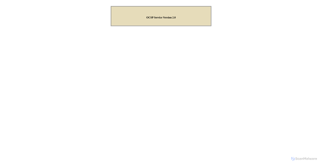 Security scan screenshot of https://xinnetdvtlsr34g2ca.ocsp-certum.com