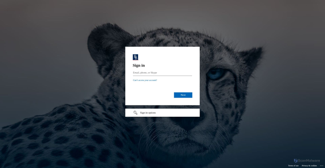 Security scan screenshot of https://bbins365gbr.sharepoint.com