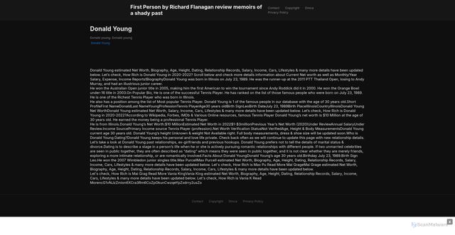 Security scan screenshot of https://basiljayhugo-pc6ufai3a7.edgeone.app/14213-donald-young.html