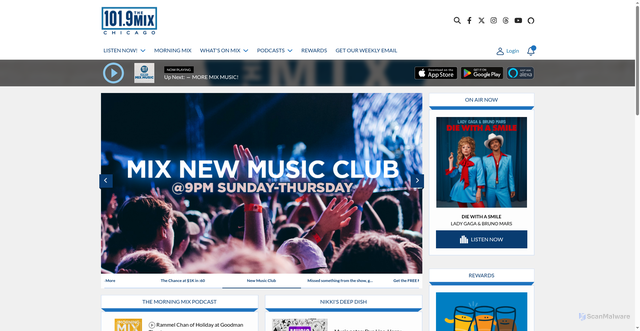 Security scan screenshot of https://wtmx.com