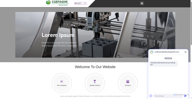 Security scan screenshot of https://img.professionalbakeryequipment.com
