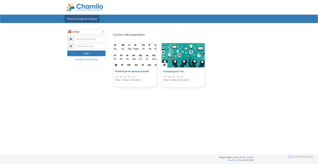 Security scan screenshot of https://teknologi30.com/index.php?language=galician