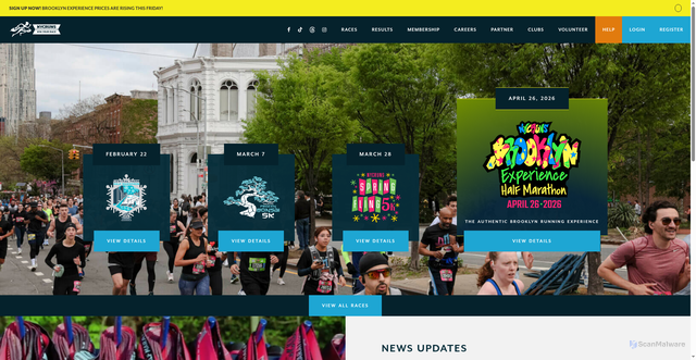 Security scan screenshot of https://nycruns.com/
