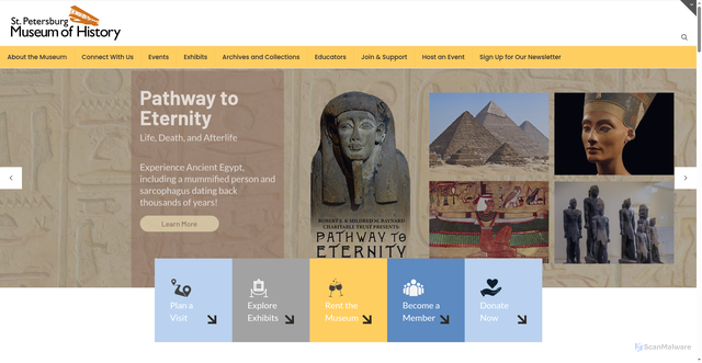 Security scan screenshot of https://spmoh.com/