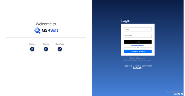 Security scan screenshot of https://home.myqsrsoft.com