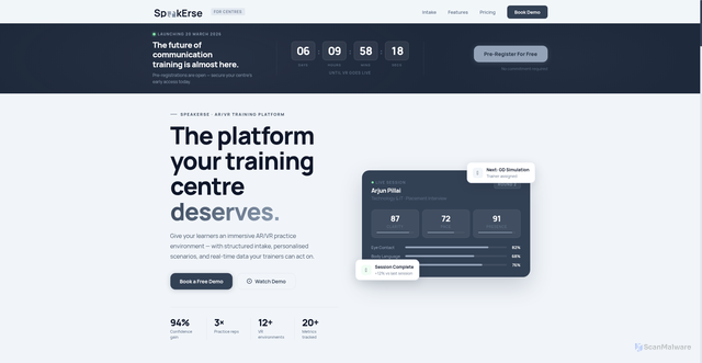 Security scan screenshot of https://speakerse-qz9wd07wmp.edgeone.app/