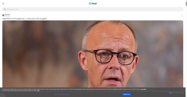 Security scan screenshot of https://search-dre.dt.dbankcloud.com