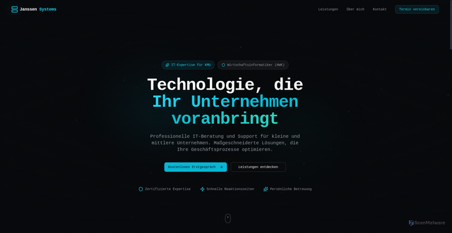 Security scan screenshot of http://testseite-01k.pages.dev/