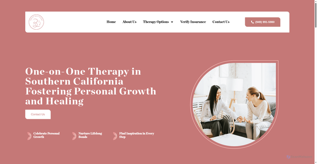 Security scan screenshot of https://briterecovery.com/therapy-options/one-on-one-therapy/