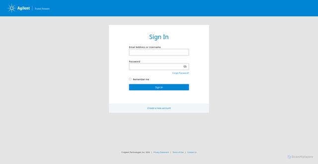 Security scan screenshot of https://seahorseanalytics.agilent.com