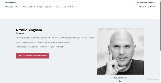 Security scan screenshot of https://www.thoughtworks.com/en-us/profiles/n/neville-roy-singham