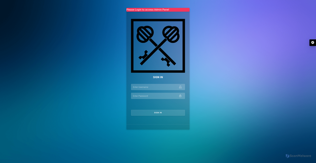 Security scan screenshot of https://staff.keepsecure.ae/