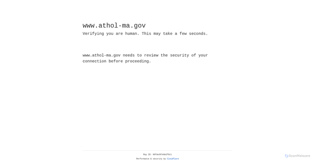 Security scan screenshot of https://www.athol-ma.gov/