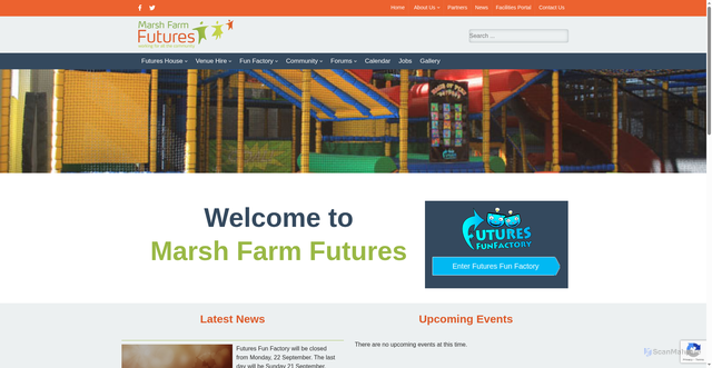 Security scan screenshot of https://marshfarmfutures.co.uk/