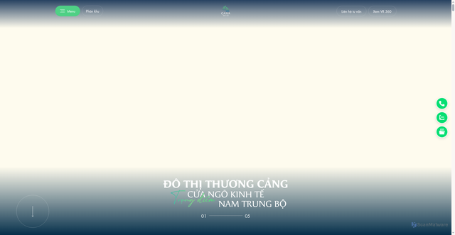 Security scan screenshot of https://cananewcity.com.vn