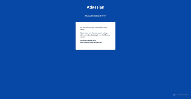 Security scan screenshot of https://unifeeder.atlassian.net
