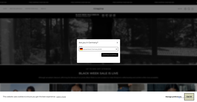 Security scan screenshot of https://www.ninepine.se/