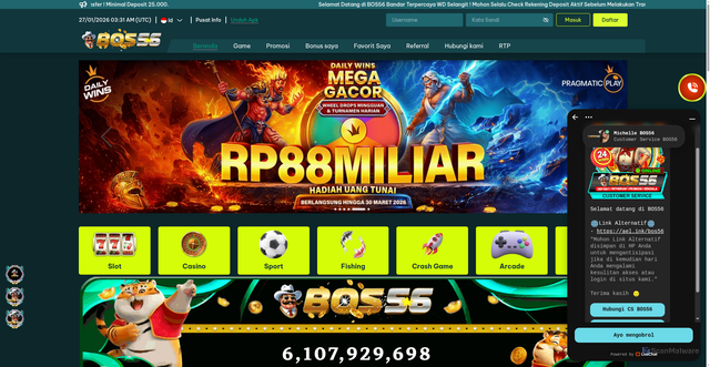 Security scan screenshot of http://bos56-online.pages.dev/