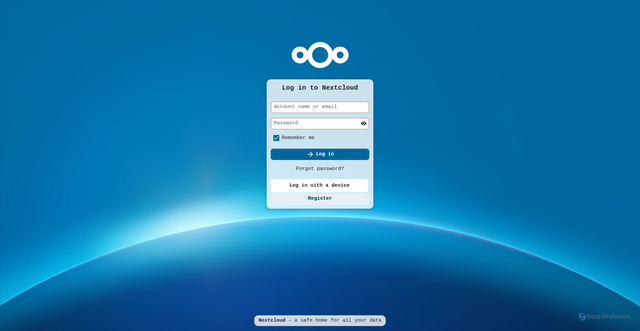 Security scan screenshot of http://whitecloud.ath.cx/