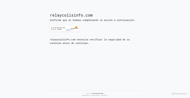 Security scan screenshot of https://relaycolisinfo.com/