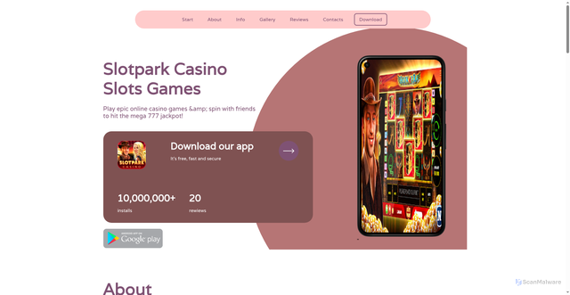 Security scan screenshot of https://dancelucky.shop/