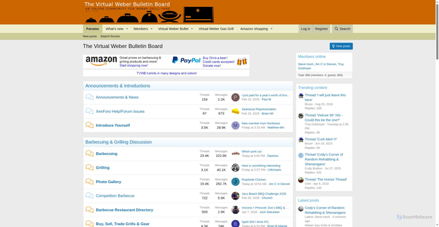 Security scan screenshot of https://tvwbb.com