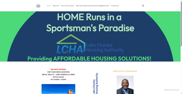 Security scan screenshot of https://www.lcha004-housing.org/