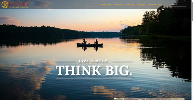 Security scan screenshot of https://www.reidsvillenc.gov/