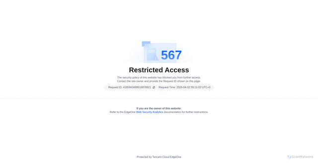 Security scan screenshot of https://client.10010.com