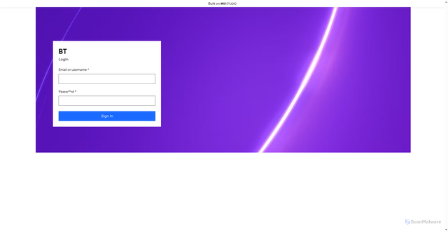 Security scan screenshot of https://entercome.wixstudio.com/my-site