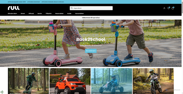 Security scan screenshot of https://el-scooters.se