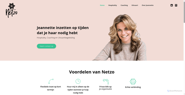 Security scan screenshot of https://netzo.nu
