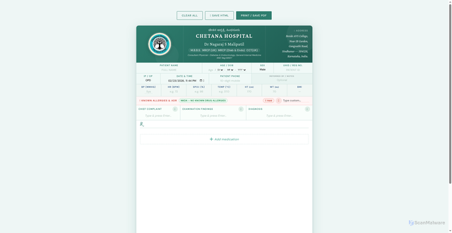 Security scan screenshot of https://nsmchetana-j4enjotf7v.edgeone.app/
