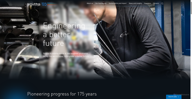 Security scan screenshot of https://smiths.com
