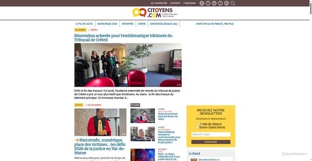 Security scan screenshot of https://94.citoyens.com