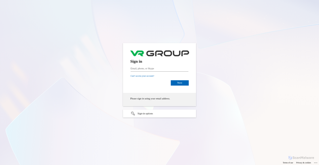 Security scan screenshot of https://inventory.vr.fi