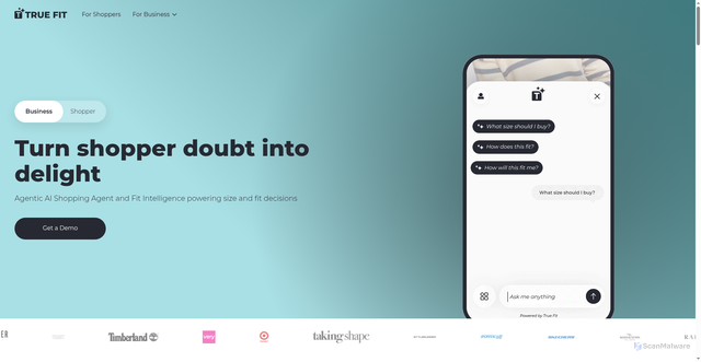 Security scan screenshot of https://car-cdn.truefitcorp.com