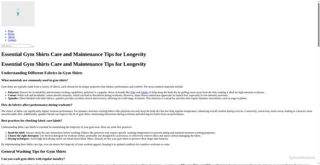 Security scan screenshot of https://mayorelectkhan.pages.dev/essential-gym-shirts-care-and-maintenance-tips-for-longevity/