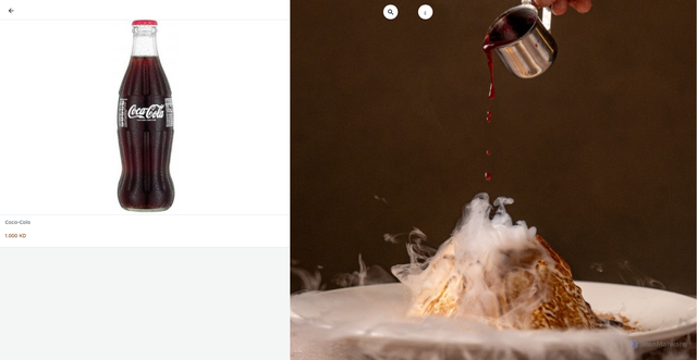 Security scan screenshot of https://www.menu-enlist.com/product/soft-drinks/coca-cola/