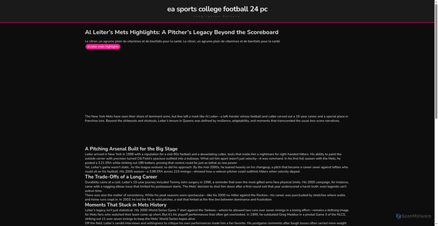 Security scan screenshot of https://langkahdigitalblog-dpqpckrtrsew.edgeone.app/al-leiter-mets-highlights.html