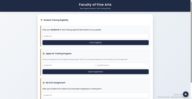 Security scan screenshot of http://training-program-portal.pages.dev/