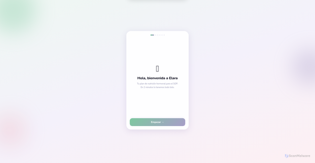 Security scan screenshot of https://elara-b9nu0ka1ur.edgeone.app/