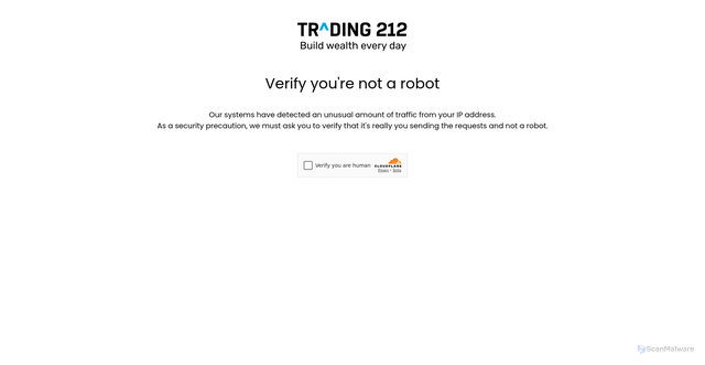 Security scan screenshot of https://www.trading212.com/trading-instruments/invest/POET.US