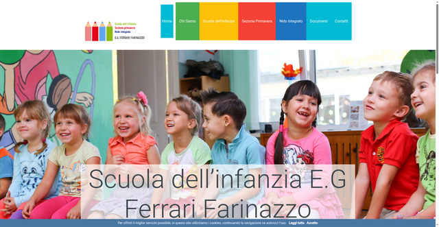 Security scan screenshot of https://www.scuolainfanzia-ferrarifarinazzo.it/